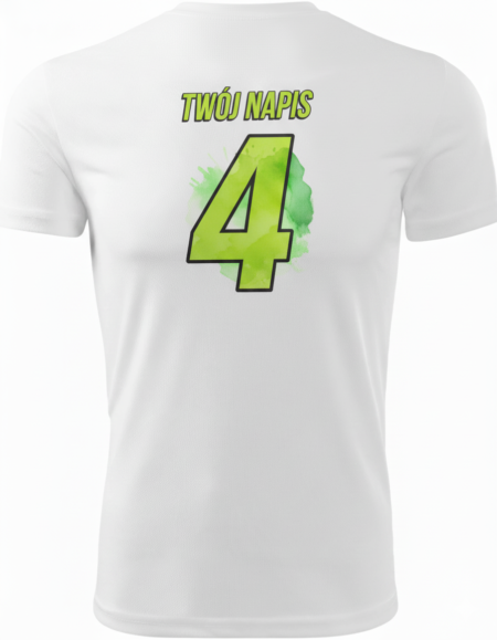 Koszulka Męska Poliestrowa tył Koszulka Męska Poliestrowa tył