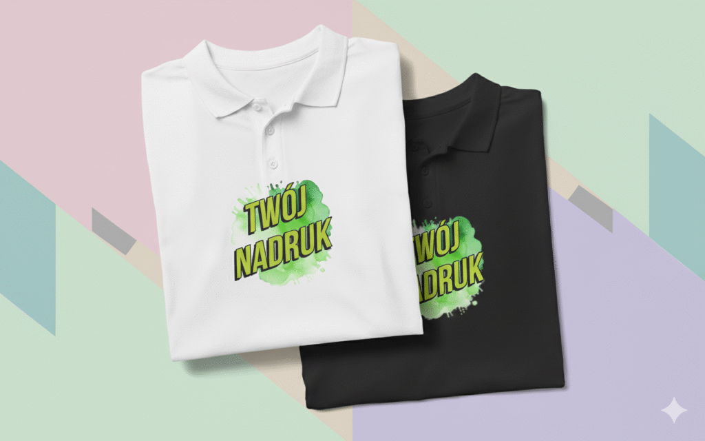 Koszulki polo firmowe z własnym nadrukiem